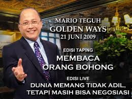 Biografi Mario Teguh | Tokoh Motivator Nasional