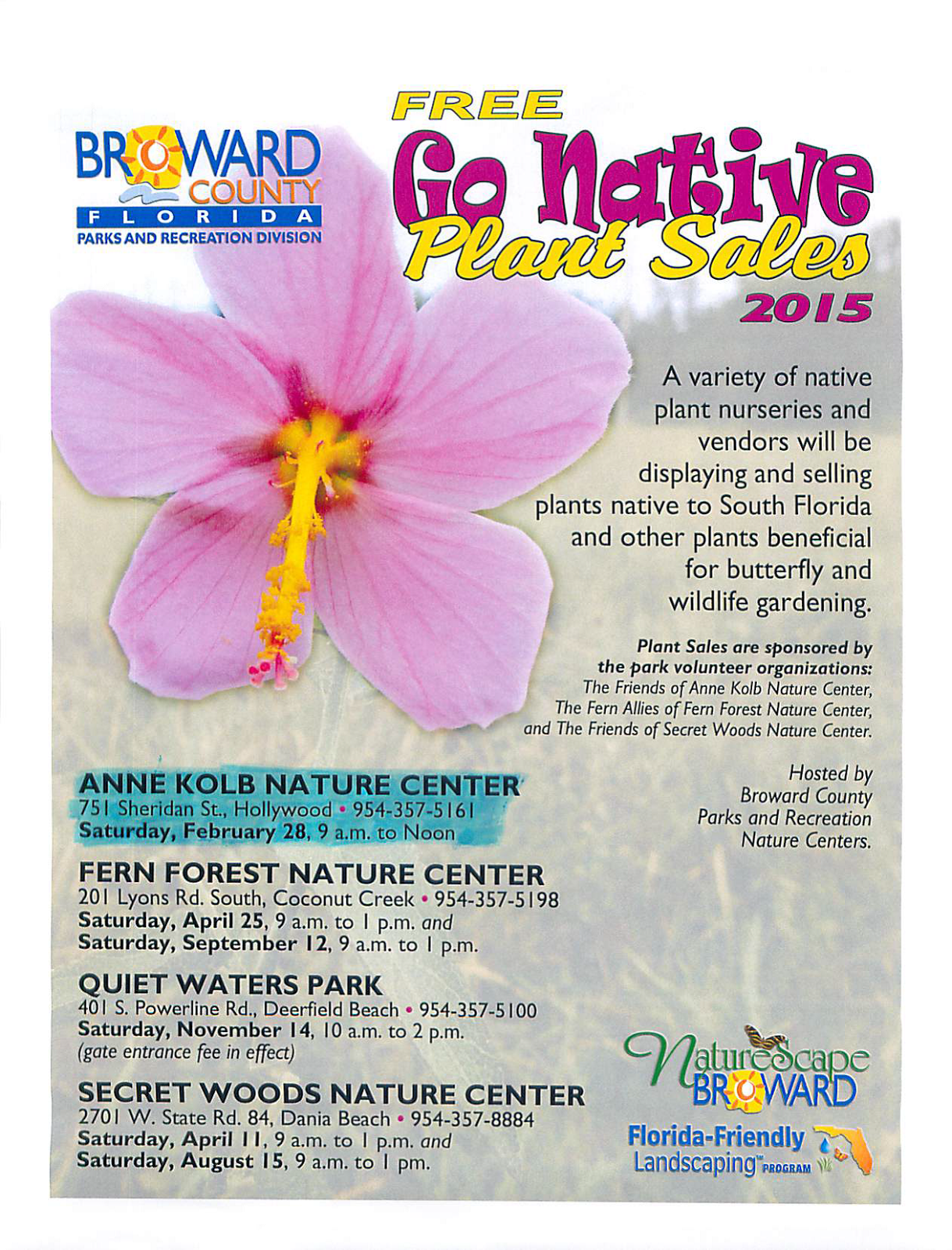 Gene's Green Scene 'Go Native' Plant Sale this Saturday, 2/28/15, at