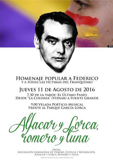 11 DE AGOSTO: HOMENAJE POPULAR A FEDERICO