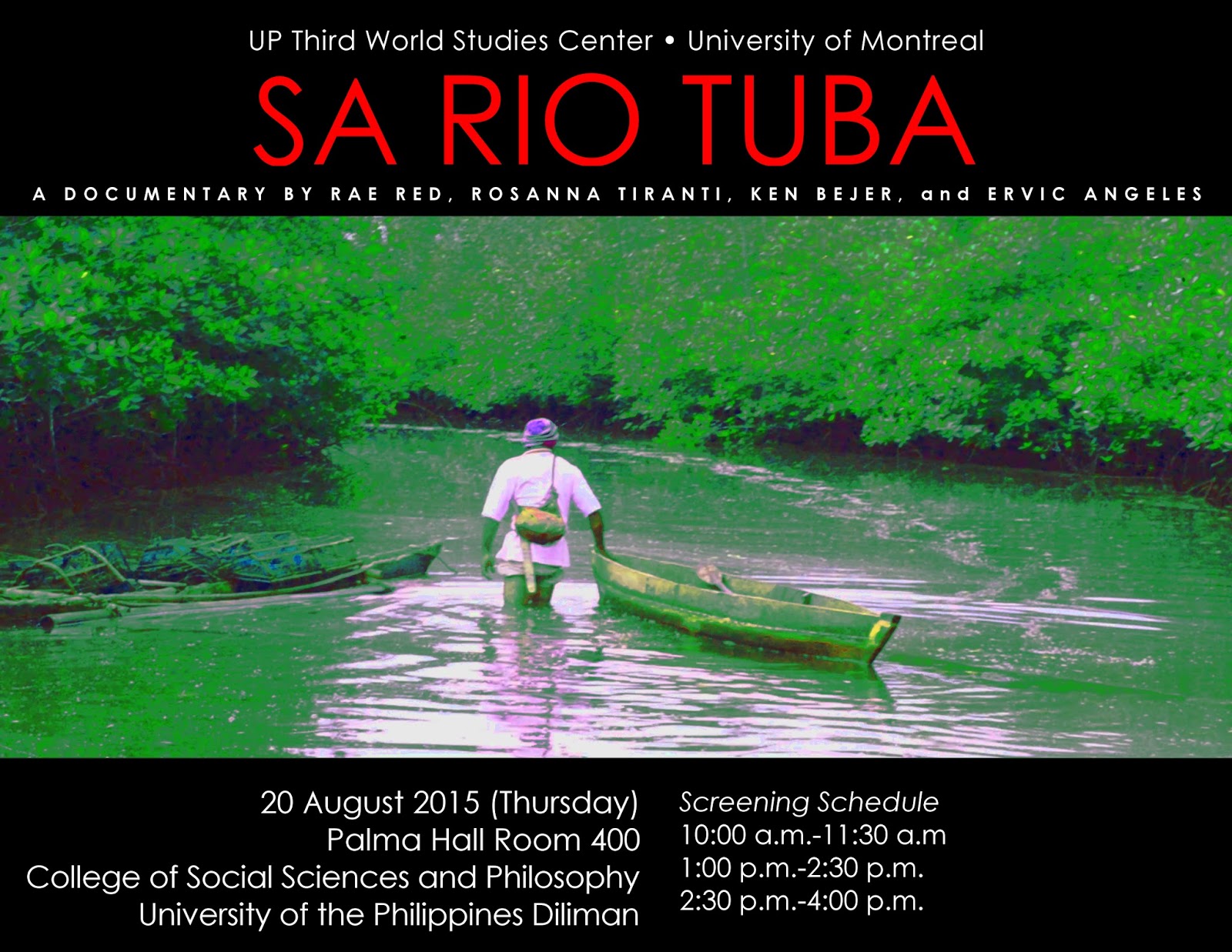 UP THIRD WORLD STUDIES CENTER Palawan Documentaries (A Free Public