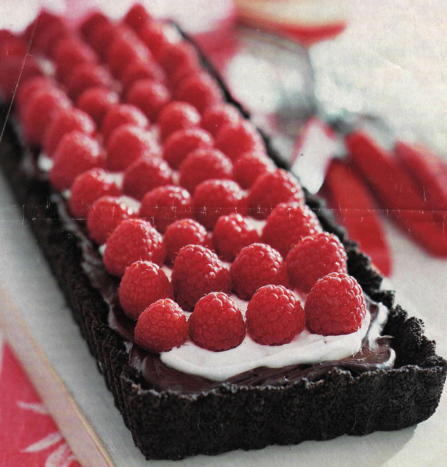 Chocolate Sour Cream Tart Chocolate Sour Cream Tart