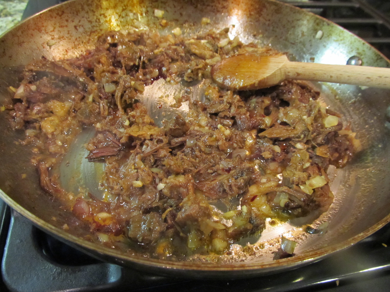 Literal Cooking Leftover Brisket Ragu