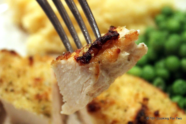 Parmesan Mayonnaise Baked Skinless Chicken Breast from 101 Cooking For Two 