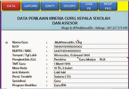 PKG Penilaian Kinerja Guru