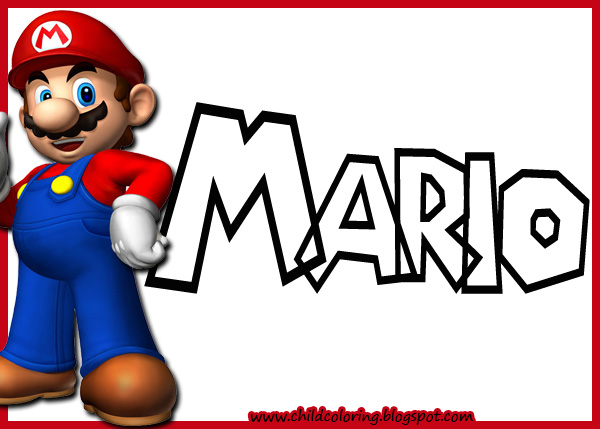 Names Coloring: Marcus, Mario, Matthew ~ Child Coloring