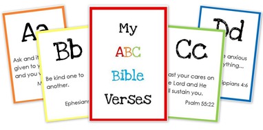 thy word abc bible verse cards