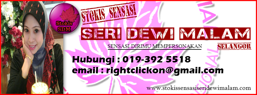 Stokis Sensasi Seri Dewi Malam