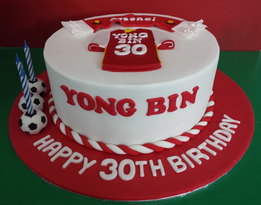 Yochana s Cake Delight! : Football cake