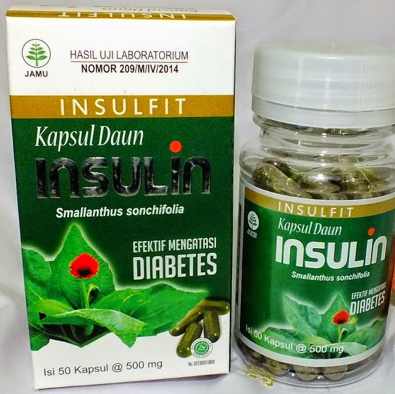 Kapsul Daun Insulin Asli