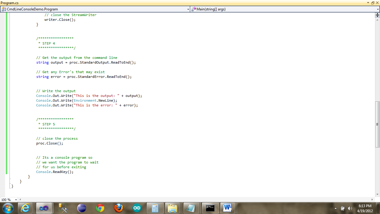 Fun Projects of Various Types C Using the Command Prompt