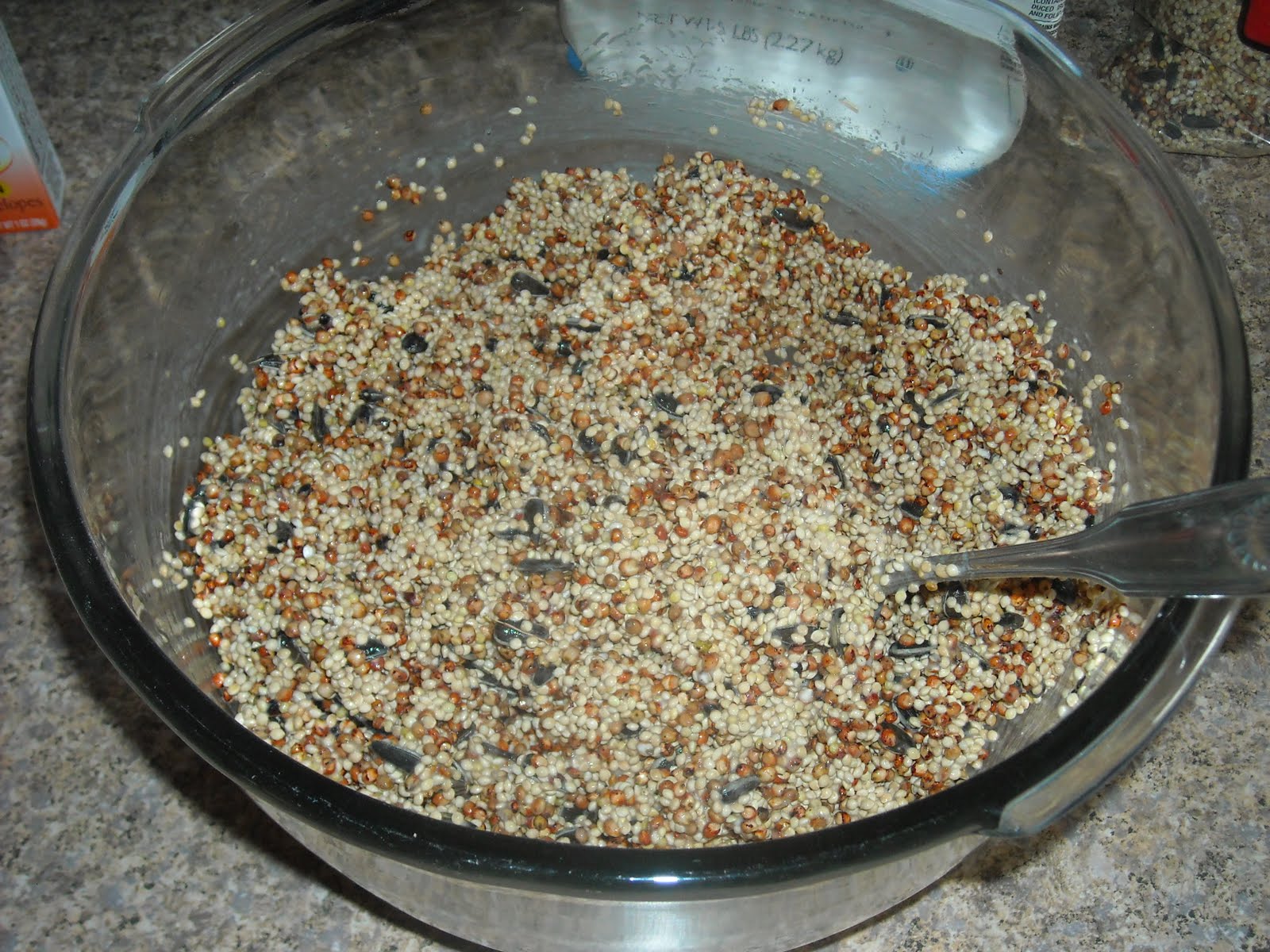 Paperlover123 Bird seed cake tutorial