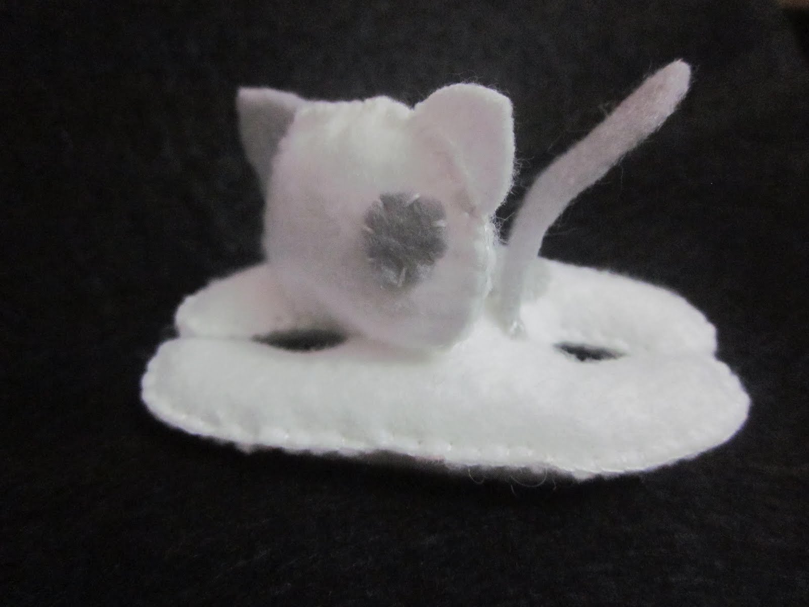 dreamandmermaid Keçeden Minyatür Kedi ve Tavşan