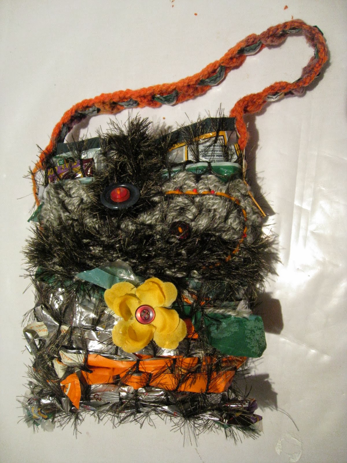 Cardboard Weaving & Embellishment Nanaimo Lesley Turner