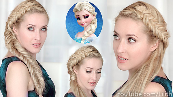 Lilith Moon Frozen Elsa S Hairstyles Tutorials Big Braid