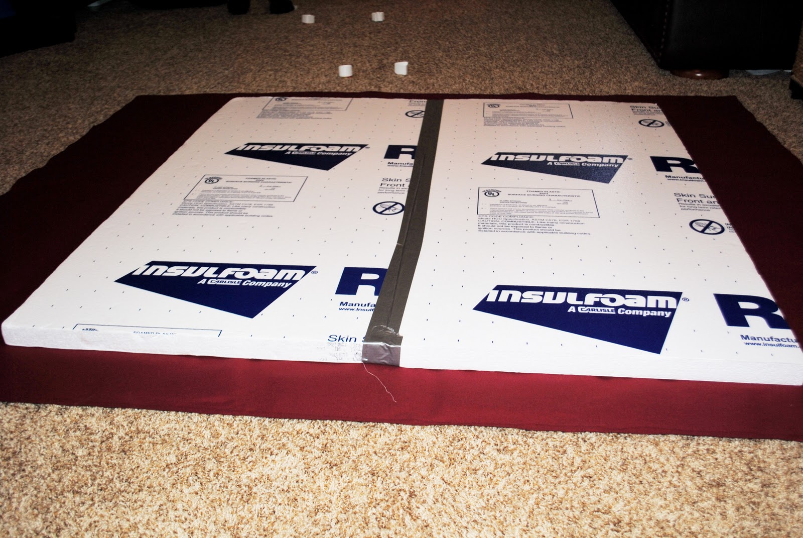 Calico and Cupcakes Foam Core Bulletin Board Tutorial