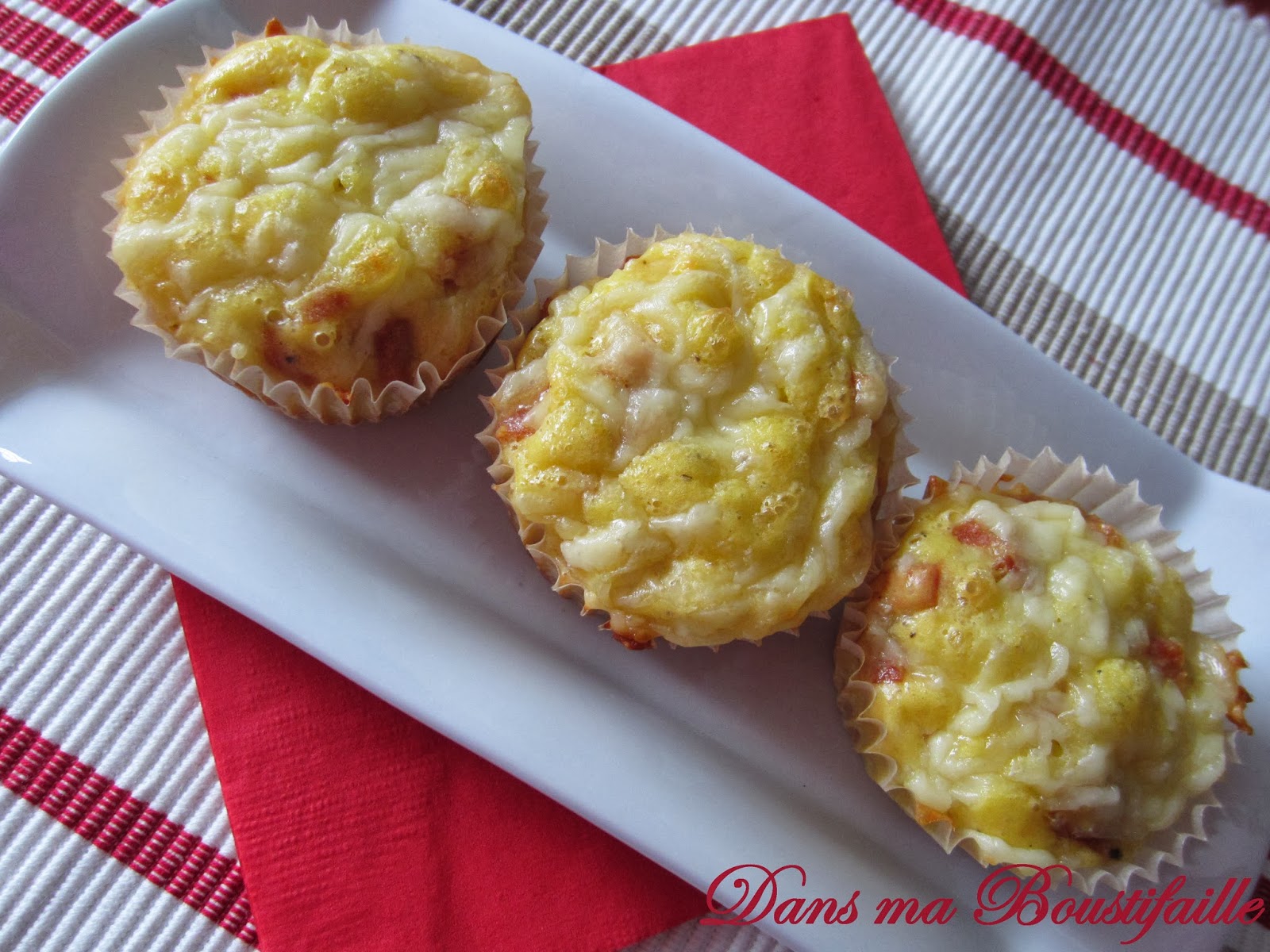 Dans ma Boustifaille ! * Mini quiches jambon & fromage à la manière d