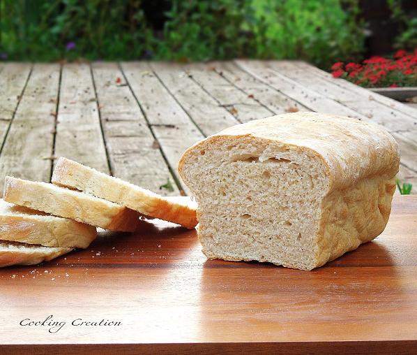 Cooking Creation Julia Child's White Sandwich Bread