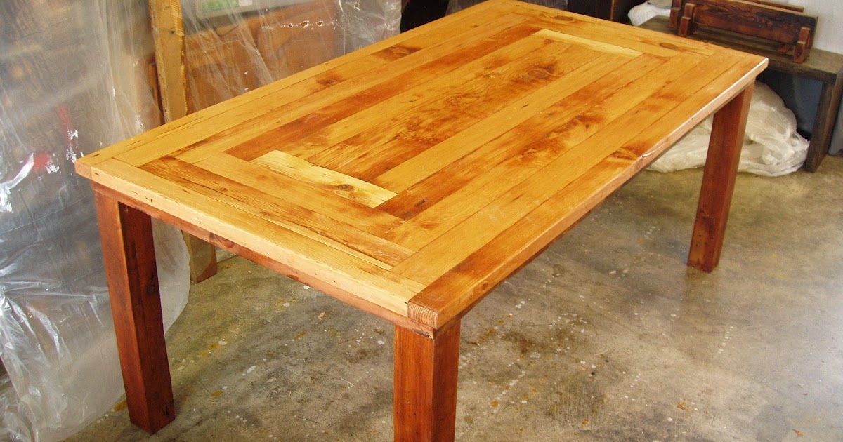 driftedge woodworking Reclaimed Douglas Fir Dining Table. 950.00