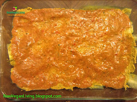 lasagna layer 3 tomato sauce