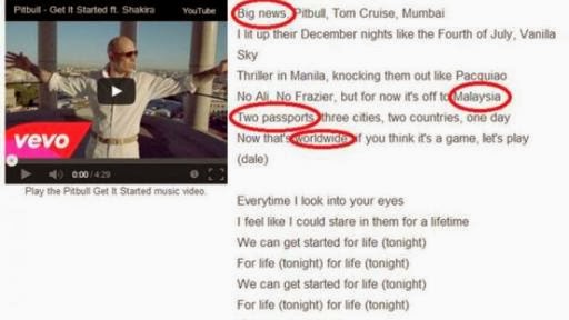 Syair Lagu Shakira Ini Diyakini Muat Petunjuk Hilangnya Pesawat Malaysia Airlines MH370 Pesawat Malaysia Airlines MH370