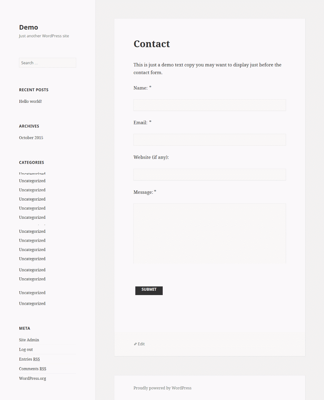 Custom Google Drive form