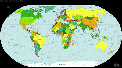 Mapa del Mundo Imagen