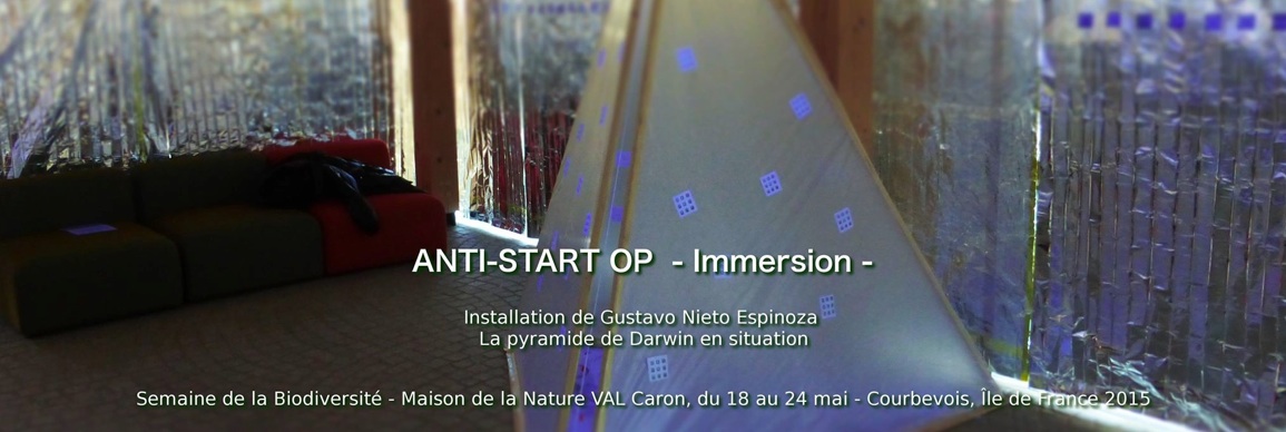 Darwin en situation - Install / Paris 2015