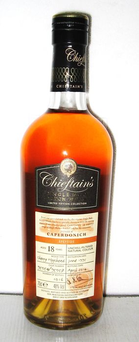 Caperdonich 1995 18 Years Old- Speyside - Chieftain's