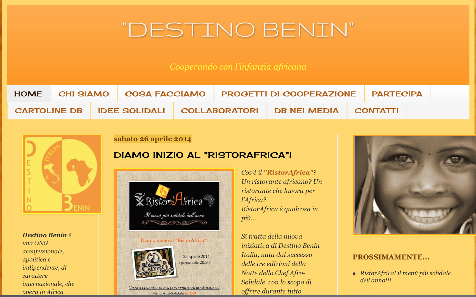 Destino Benin en Italia