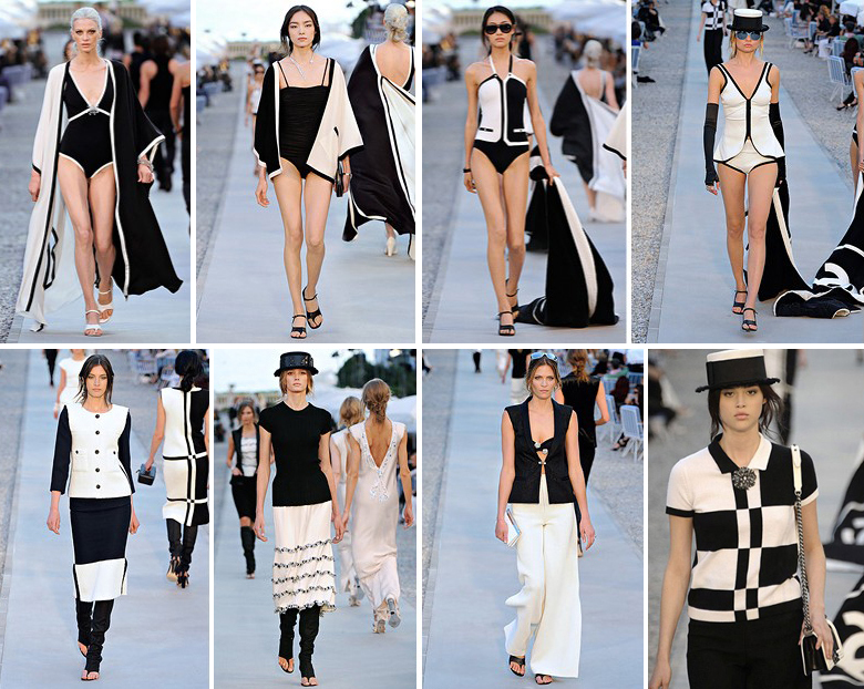 black and white obsessed: Chanel Cruise Collection 2011-2012