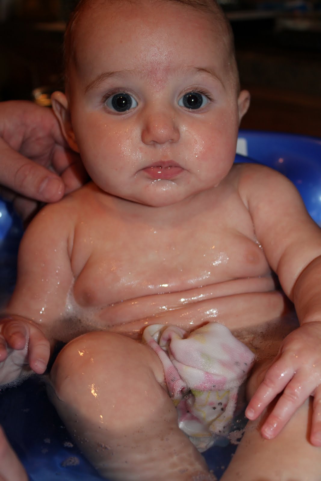 chubby 4 month old baby