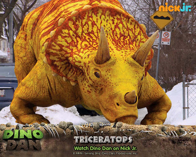 Dino Dan Triceratop Dinosaur HD Wallpaper