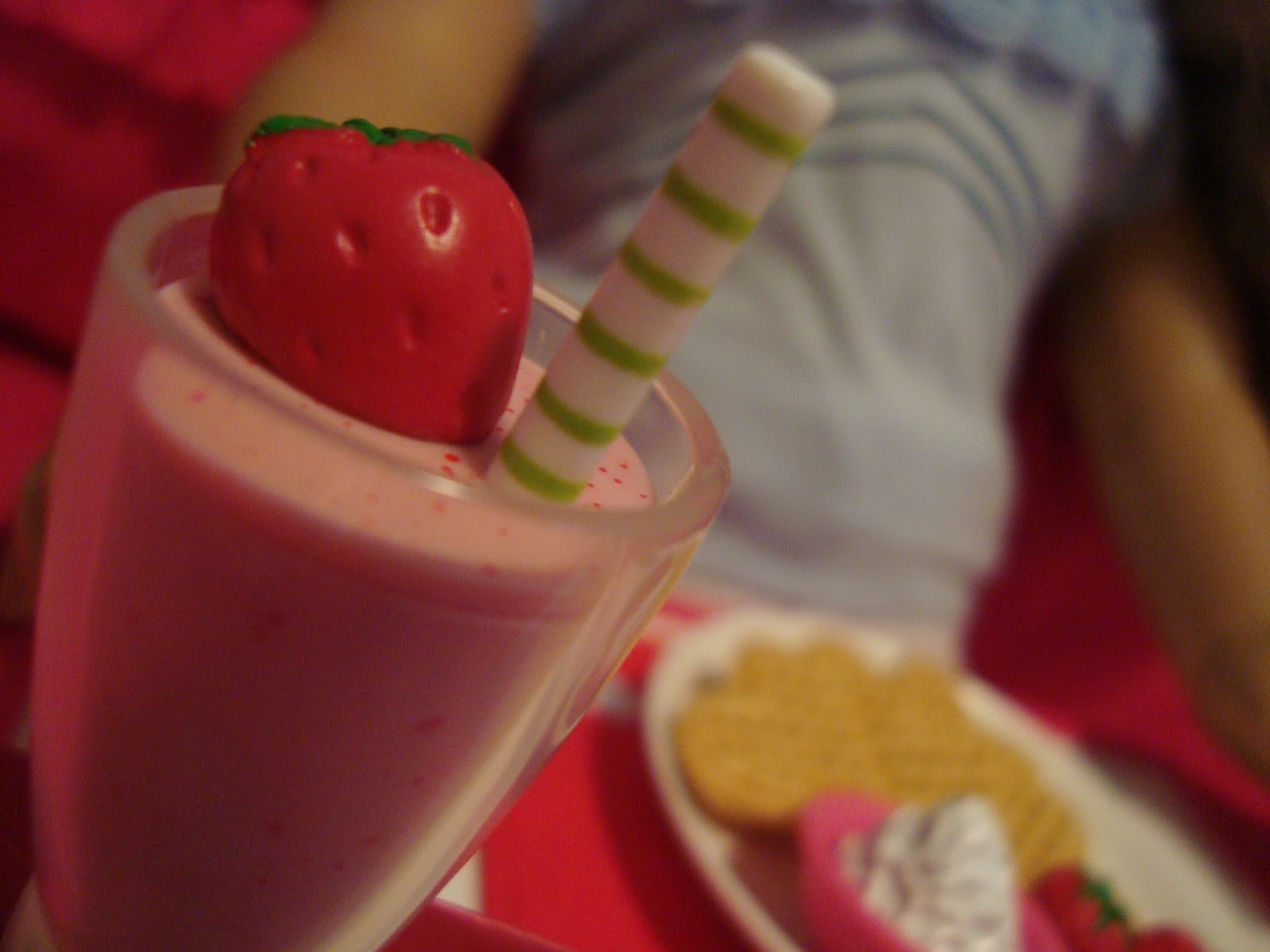 american girl breakfast in bed