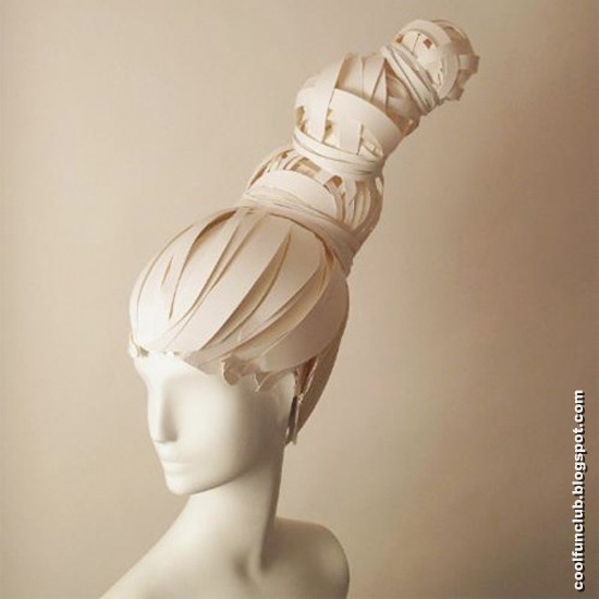 . Stylish Paper Wigs