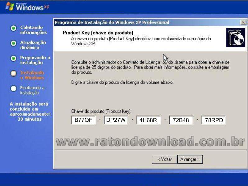 Free Windows XP Professional Product Key - product key