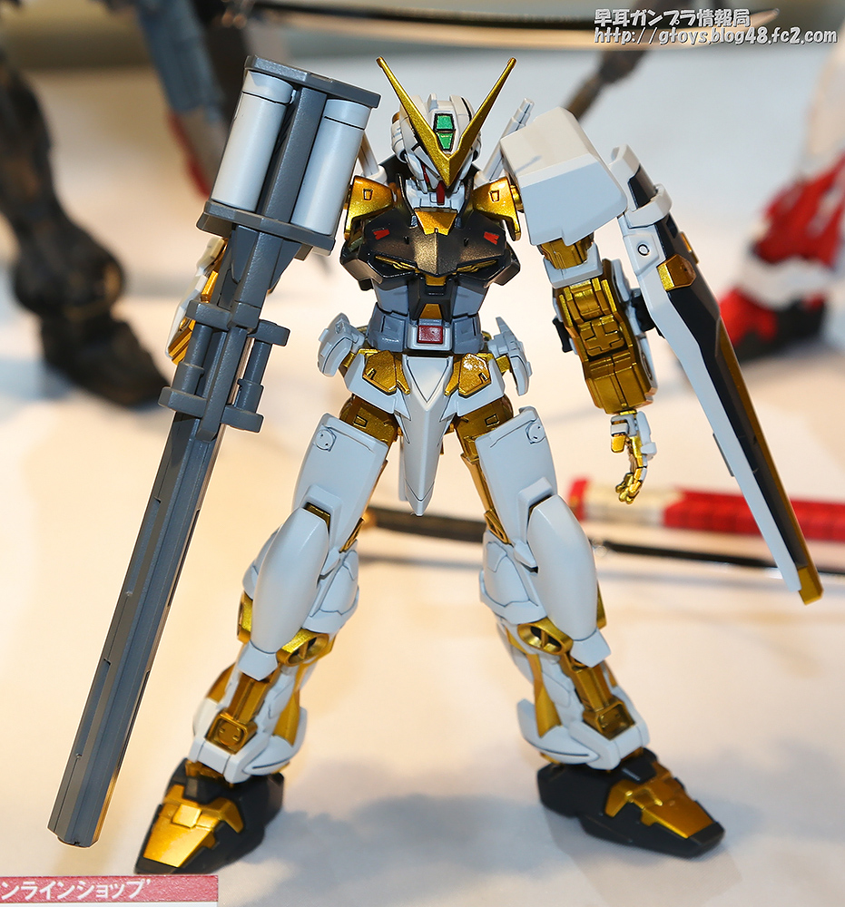 GUNDAM GUY HG Gundam Astray Gold Frame On Display C3 x Hobby 2013