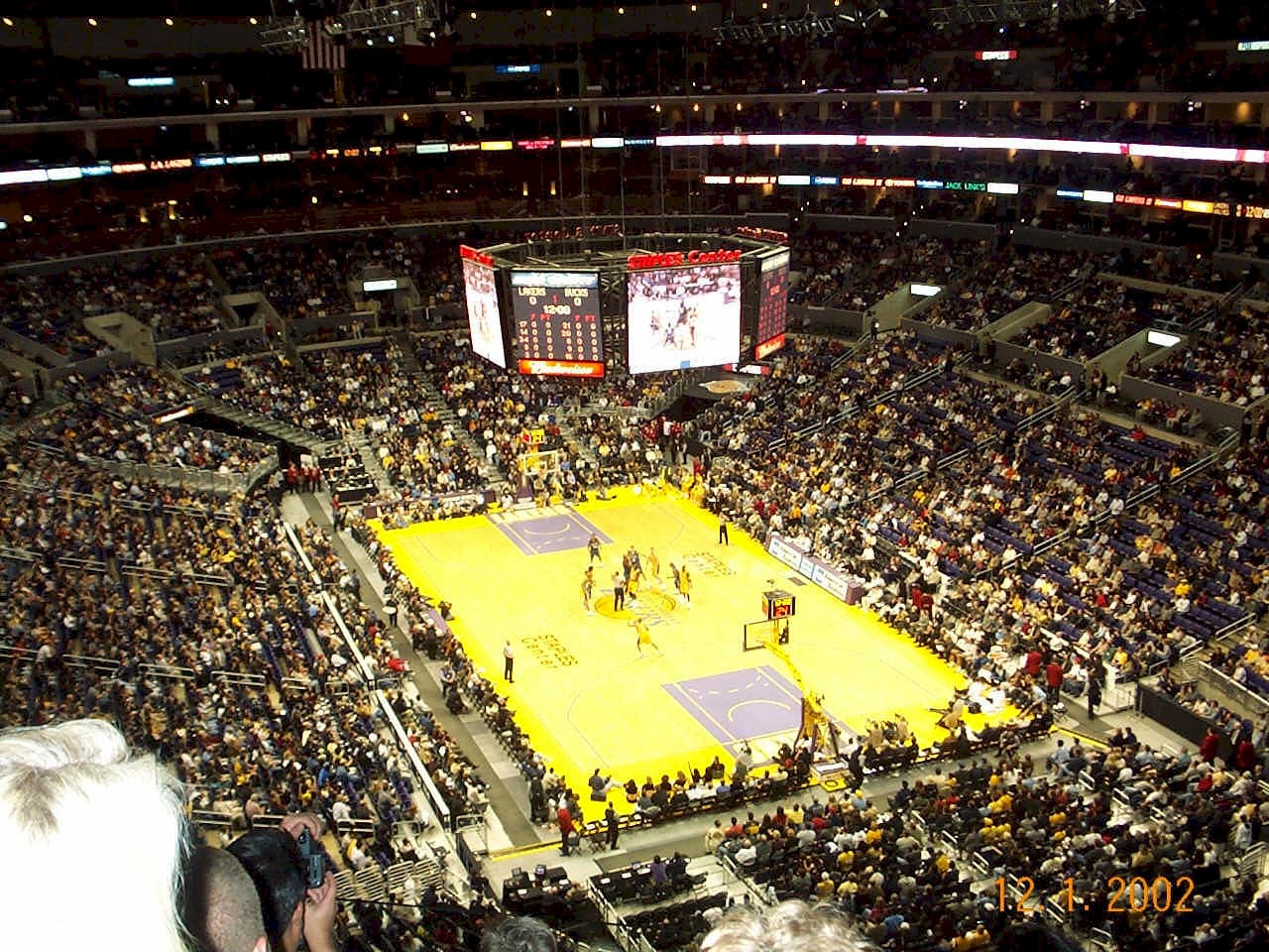 Staples Center View