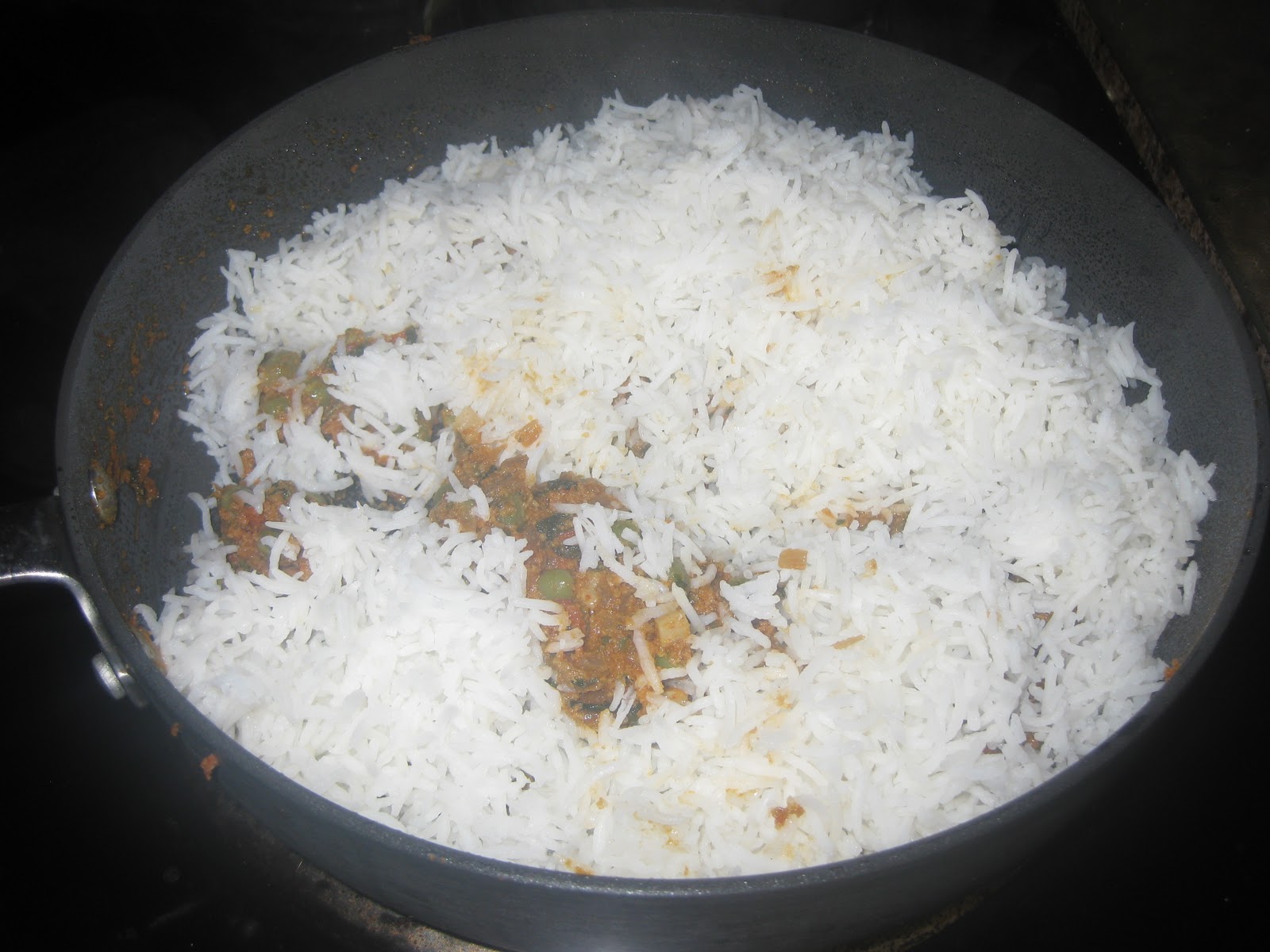 Peas Masala Rice Nalini'sKitchen