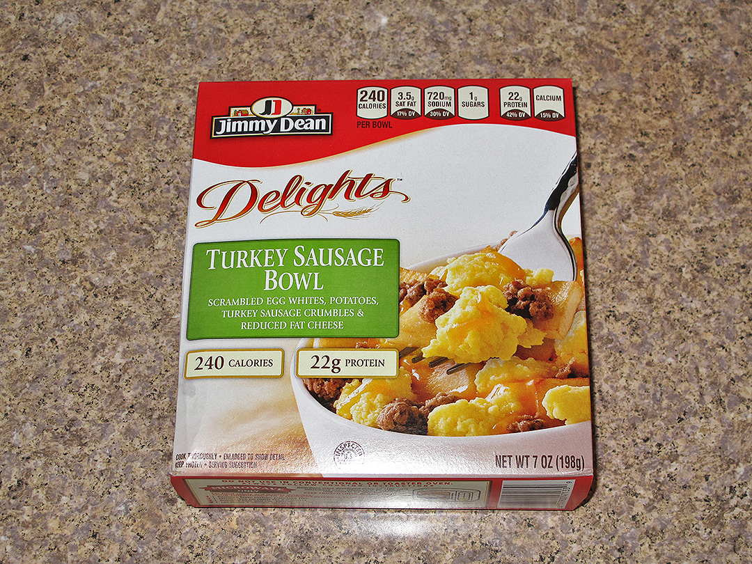 The Shit I Eat Jimmy Dean's Turkey Sausage Bowl
