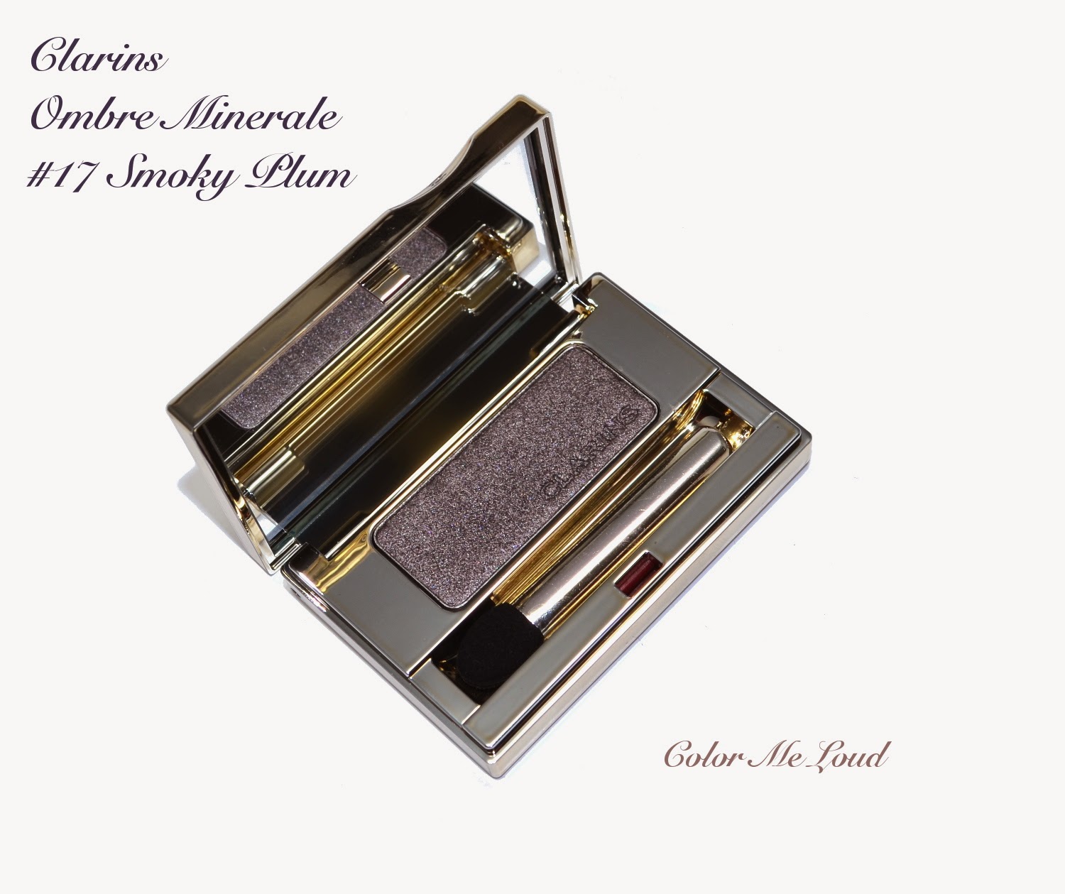 Clarins Ombre Minerale #17 Smoky Plum for Spring 2014 Opalescence Collection