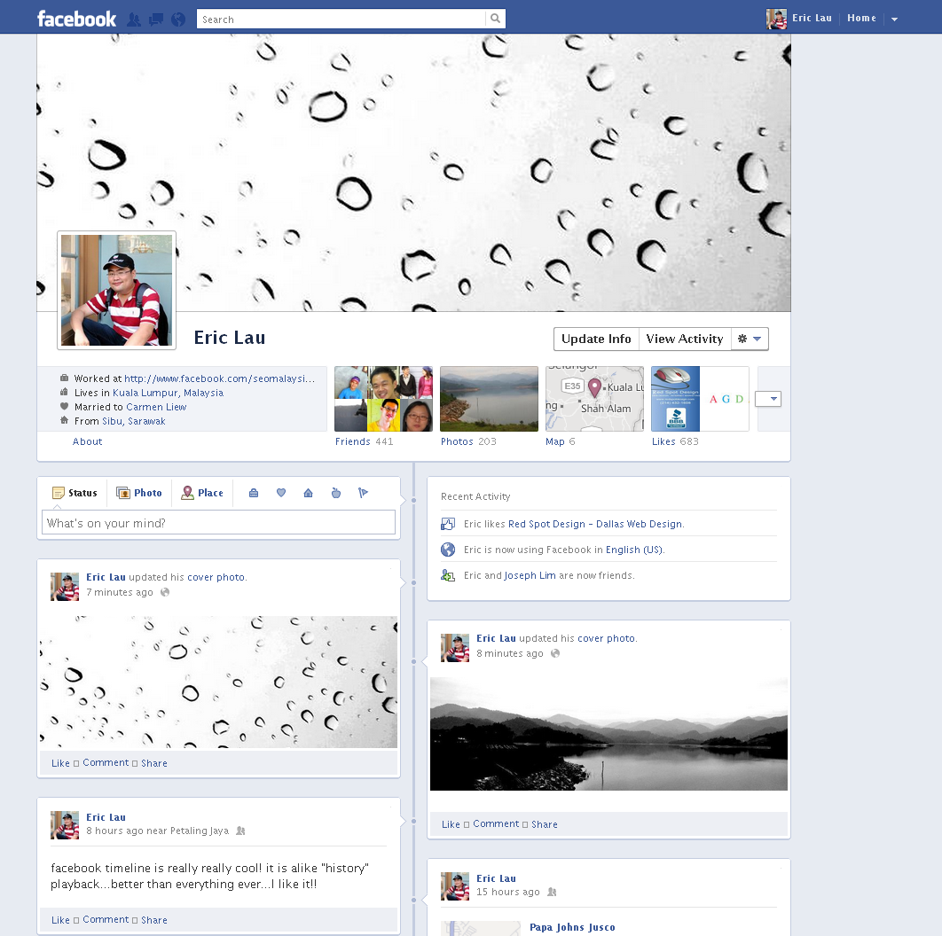 facebook timeline facebook timeline