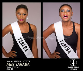 2013 Most Beautiful Girls In Nigeria 36 States Miss+taraba+Niaja+Gaga