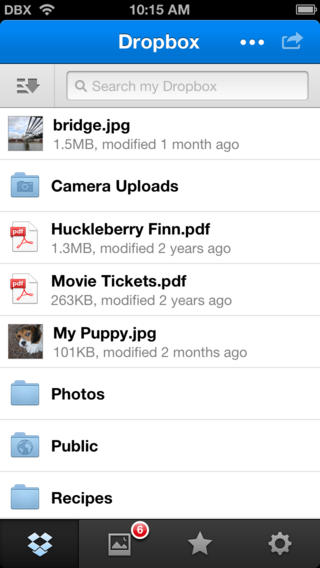 Dropbox, iPhone Applications Dropbox, iPhone Applications