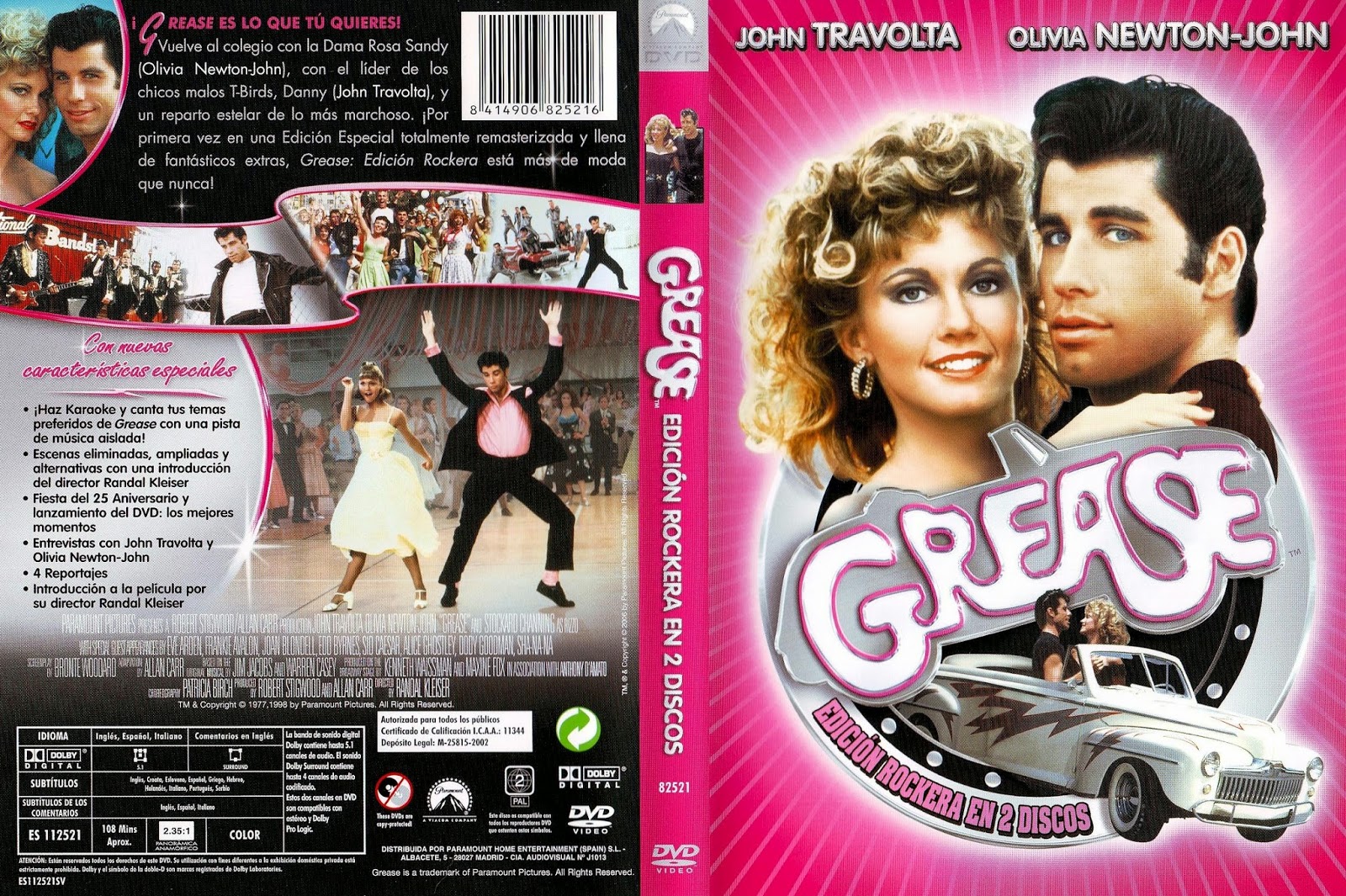 EL DESCUBRIMIENTO DE LAS PELICULAS AJENAS A DISNEY Grease [Brillantina