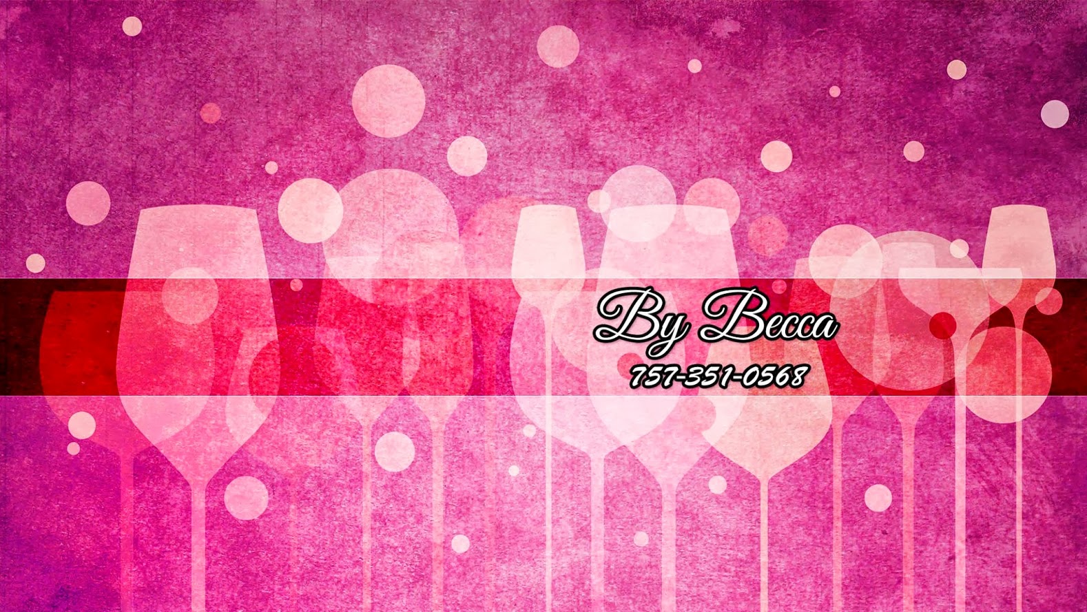 Hand Painted Wine Glasses In Virginia Beach, Virginia Hand Painted