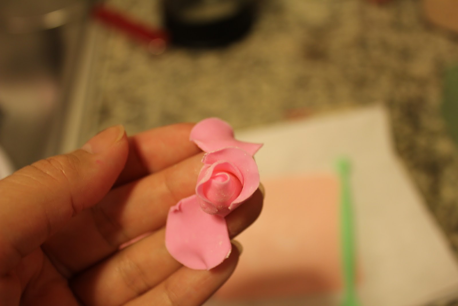Fondant Roses Tutorial Gwen's Kitchen Creations