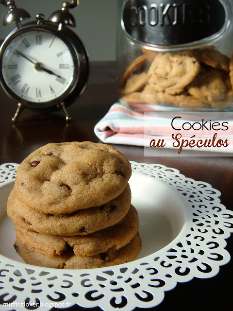Recette cookies spéculos - muffinzlover.blogspot.fr