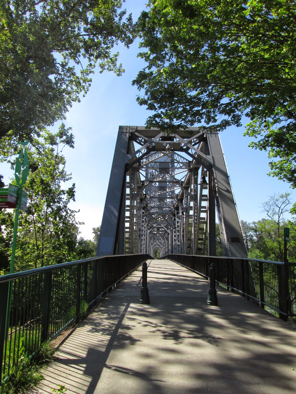 Oregon Gallery Union Street Railroad Bridge & West Salem