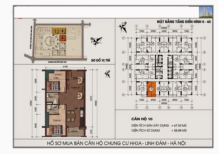Sơ đồ thiết kế tòa chung cư HH3 Linh Đàm bản chuẩn Sơ đồ thiết kế tòa chung cư HH3 Linh Đàm bản chuẩn