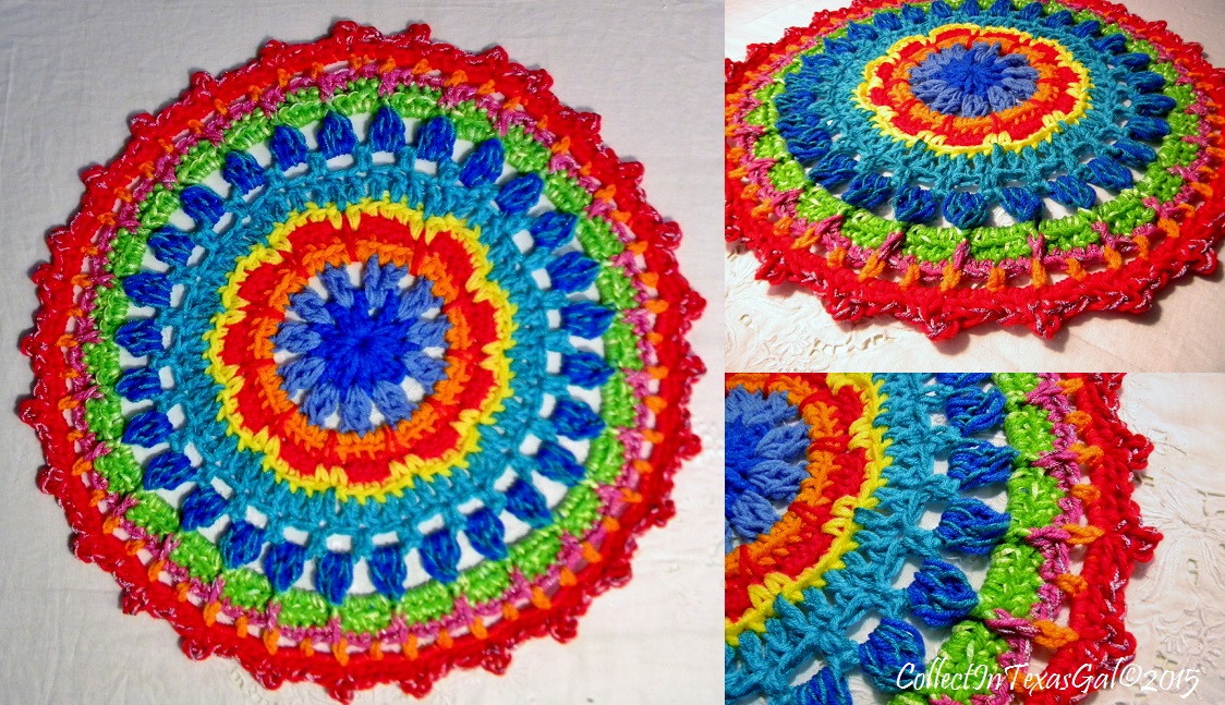 CollectIn Texas Gal: New Design MCMXLIX from Old Doily MCM to MMXV by ME